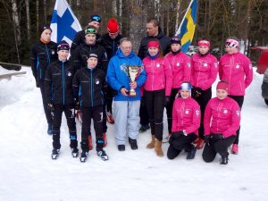 Suomen voitokas joukkue