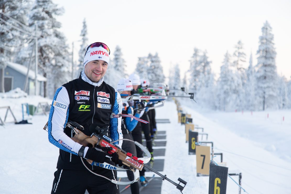 Olli Hiidensalo A-maajoukkueen leirillä